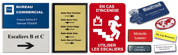 Plaques gravées personnalisées à Voiron